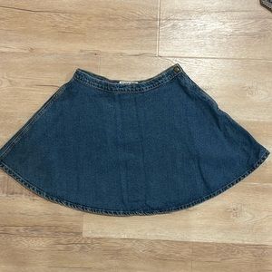 Denim skirt